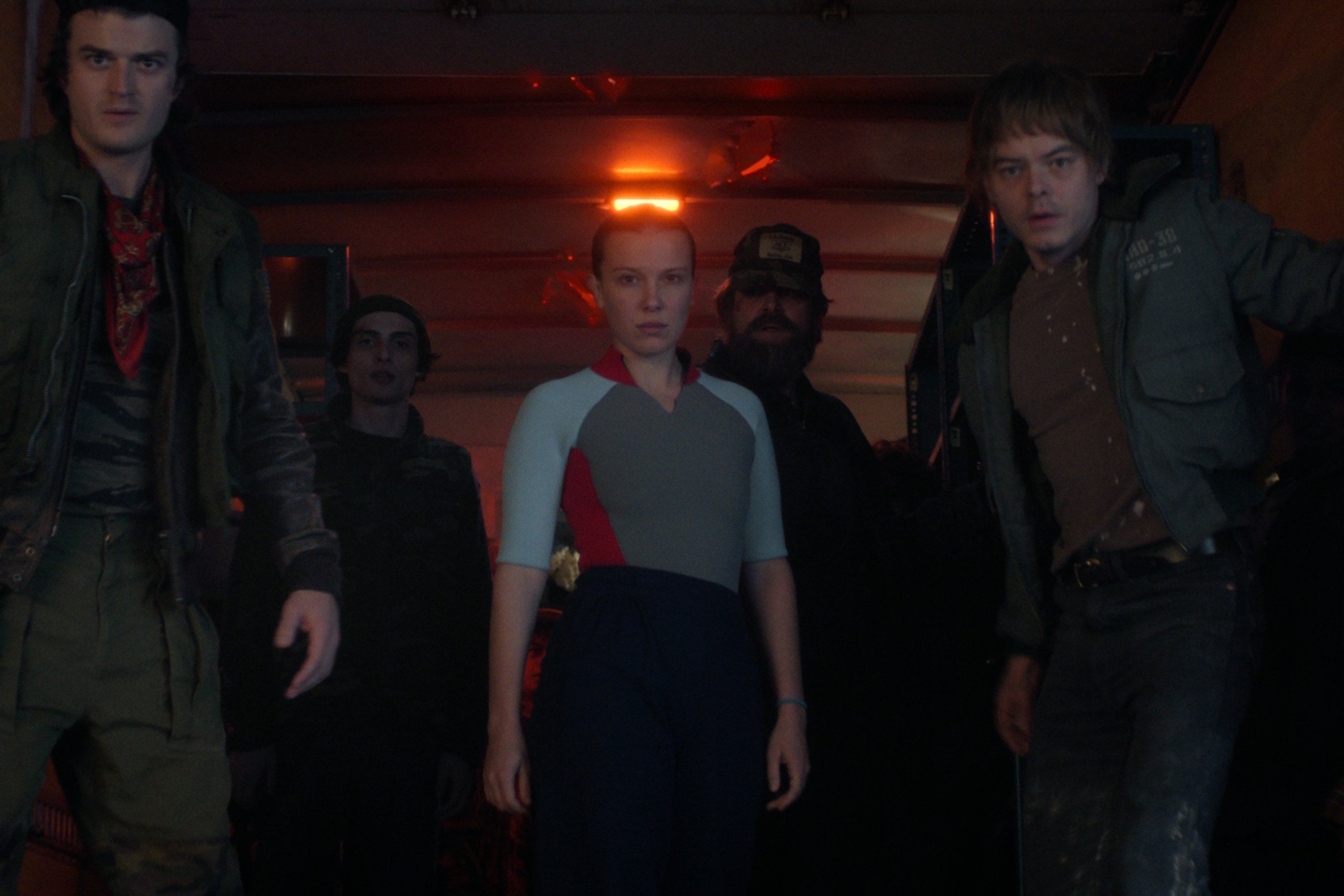 Millie Bobby Brown in the "Stranger Things" finale.