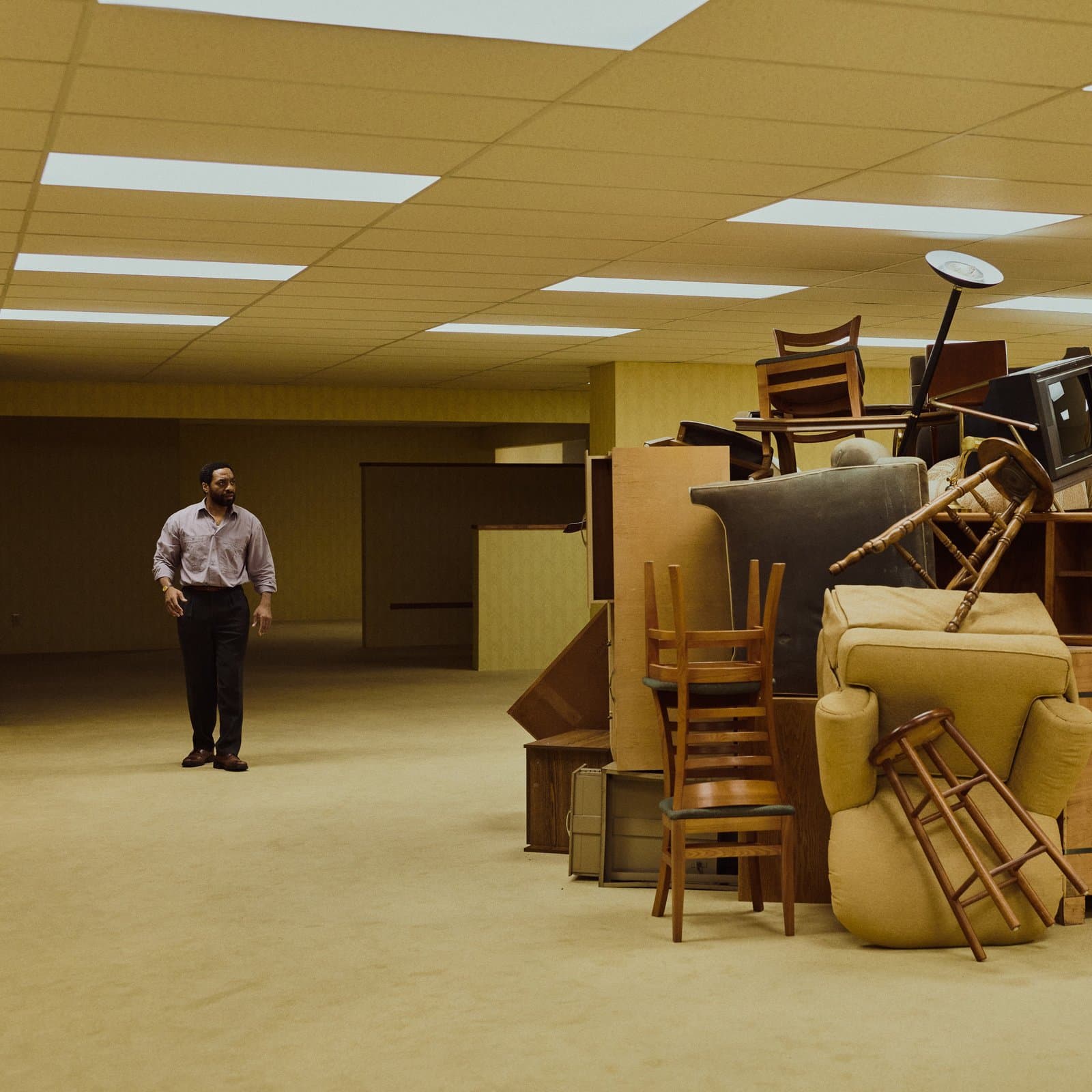 Chiwetel Ejiofor in "Backrooms".