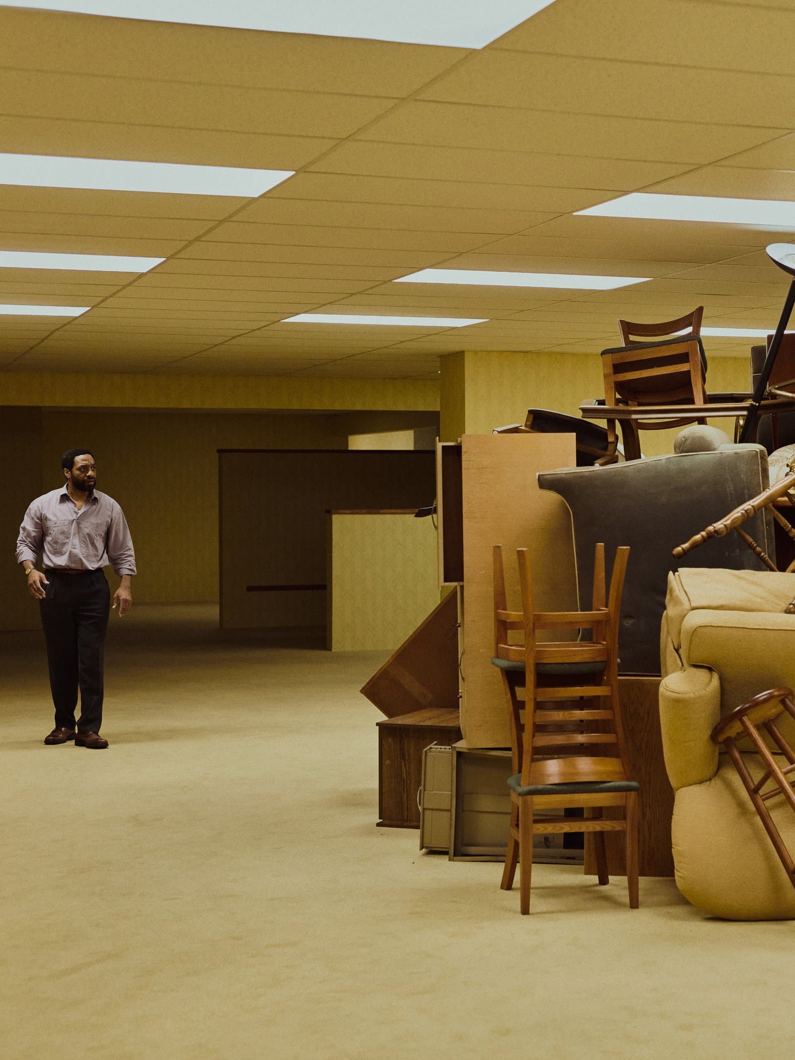 Chiwetel Ejiofor in "Backrooms".