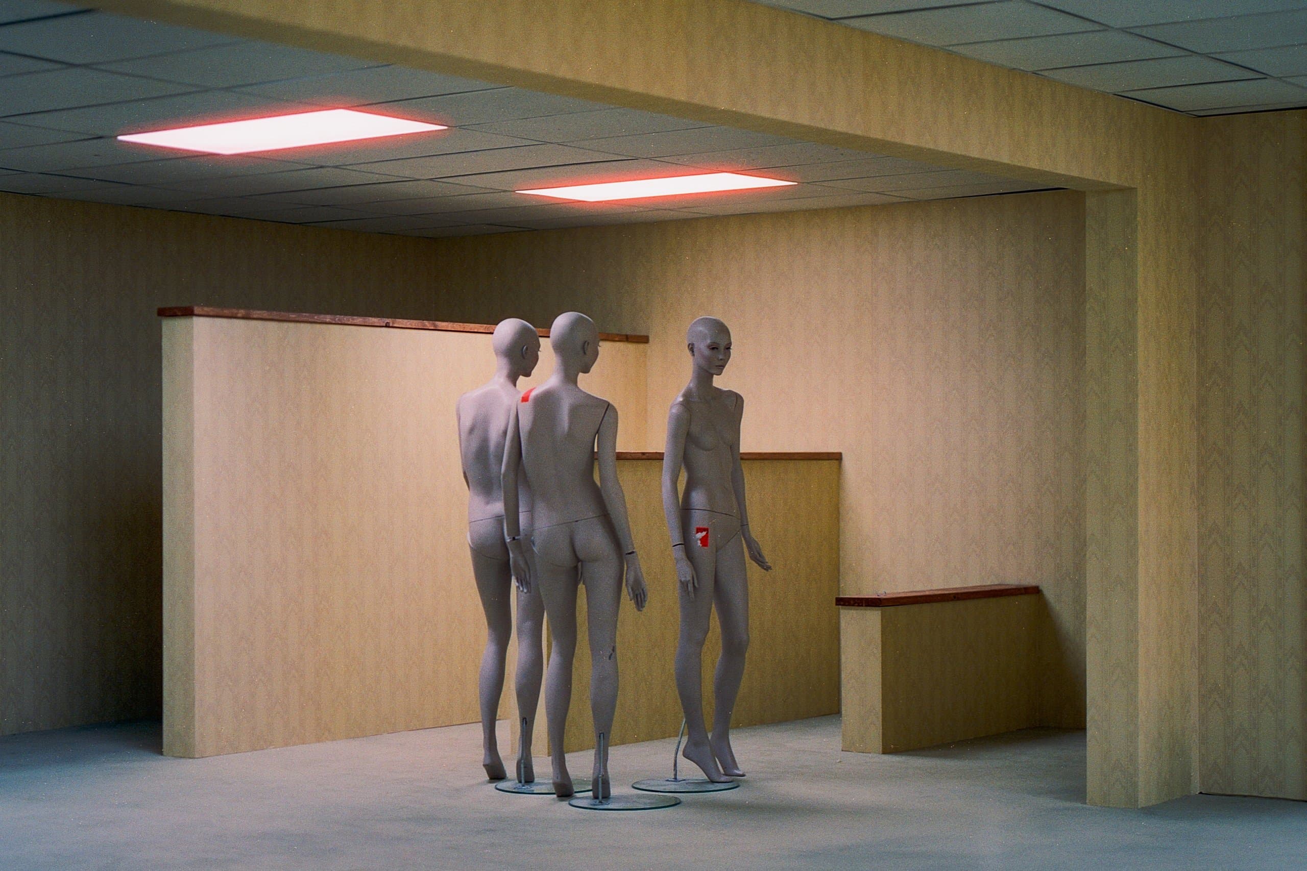 "People were getting lost in them," Johnston says of the film's expansive sets.