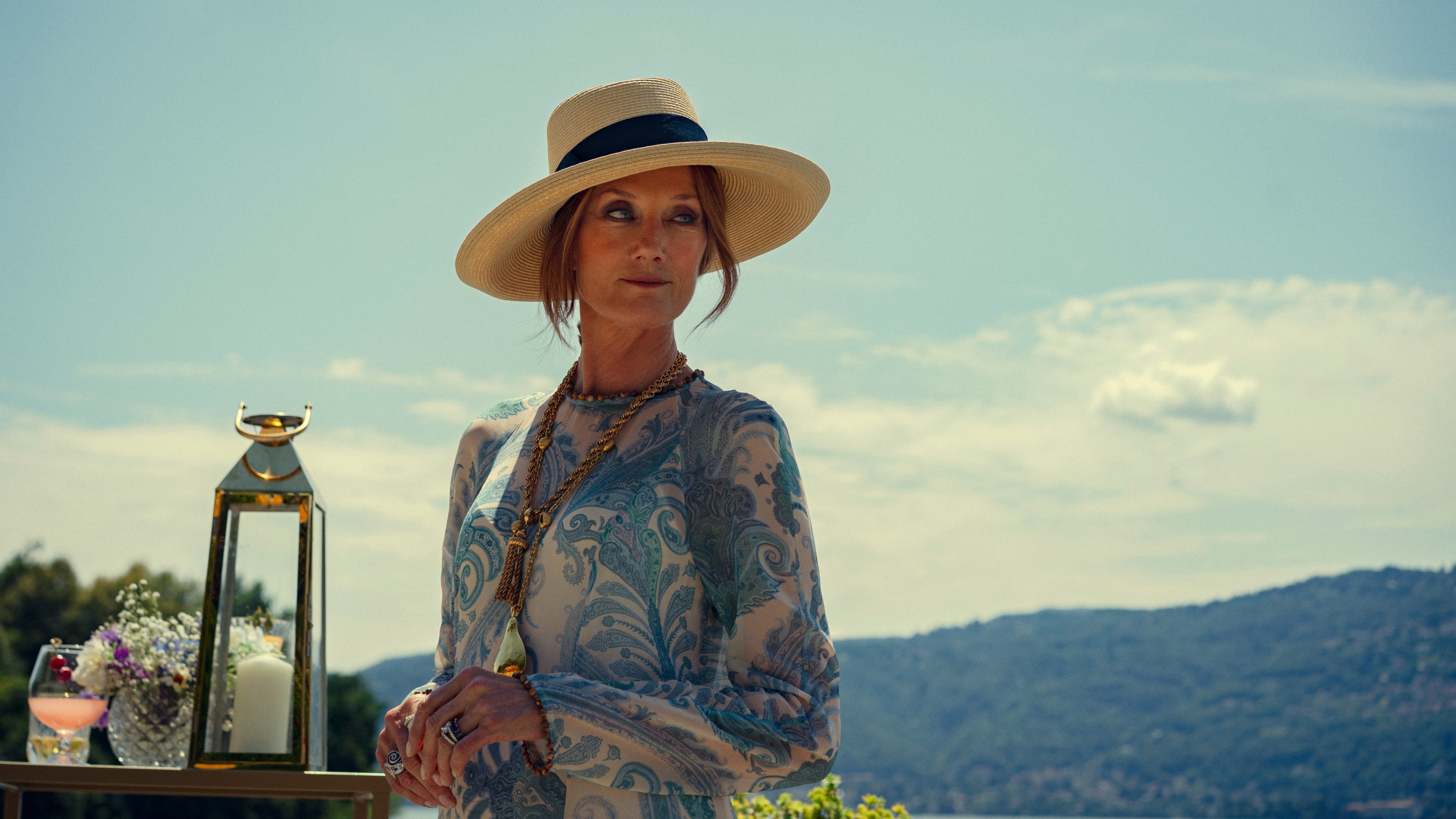 Lady Sabrina Horniman (Joely Richardson) in "The Gentlemen" season two.
