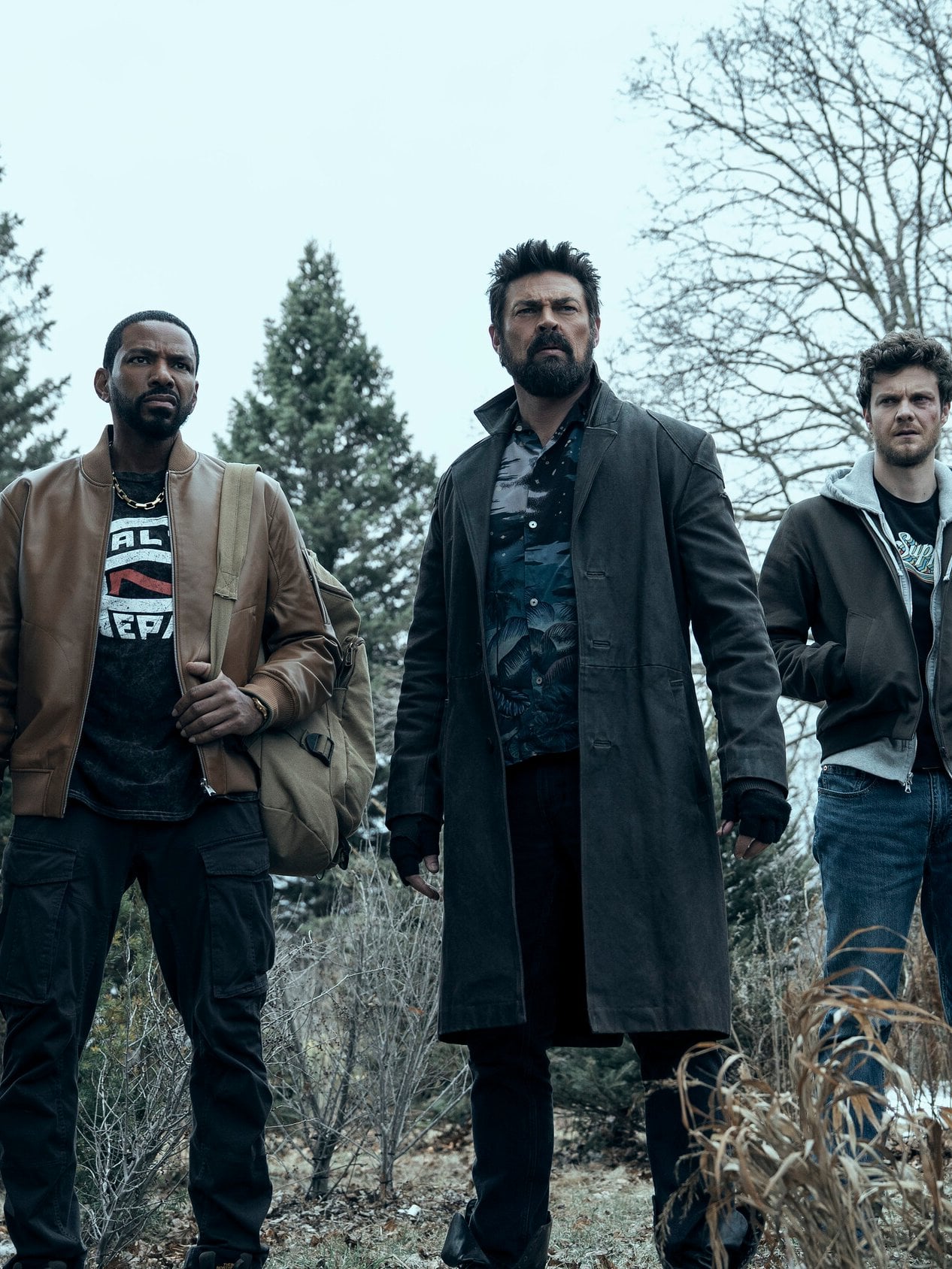 Tomer Capone (Frenchie), Laz Alonso (Mother's Milk), Karl Urban (Billy Butcher), Jack Quaid (Hughie Campbell), Karen Fukuhara (Kimiko)