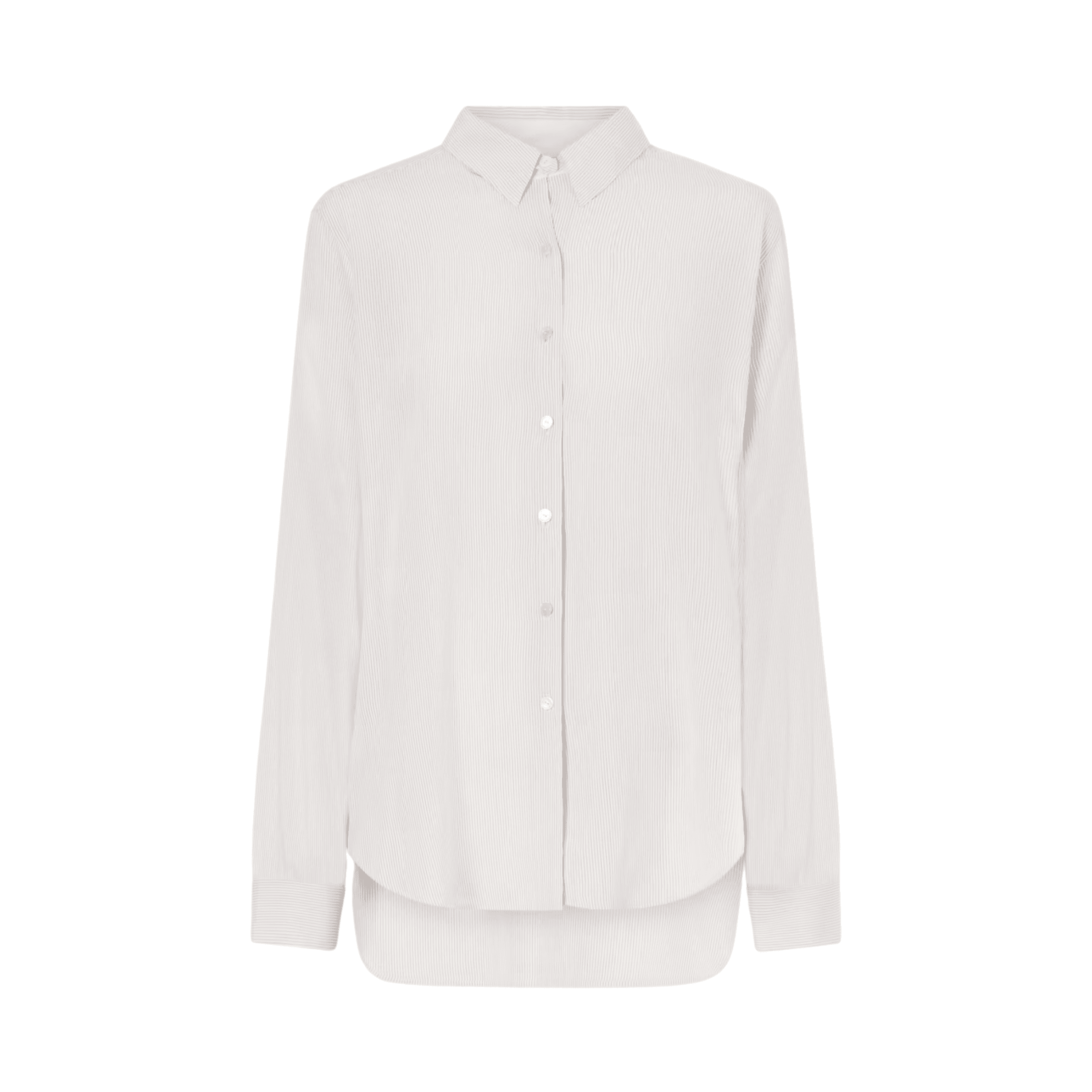 THE ROW Fiora pinstriped silk shirt