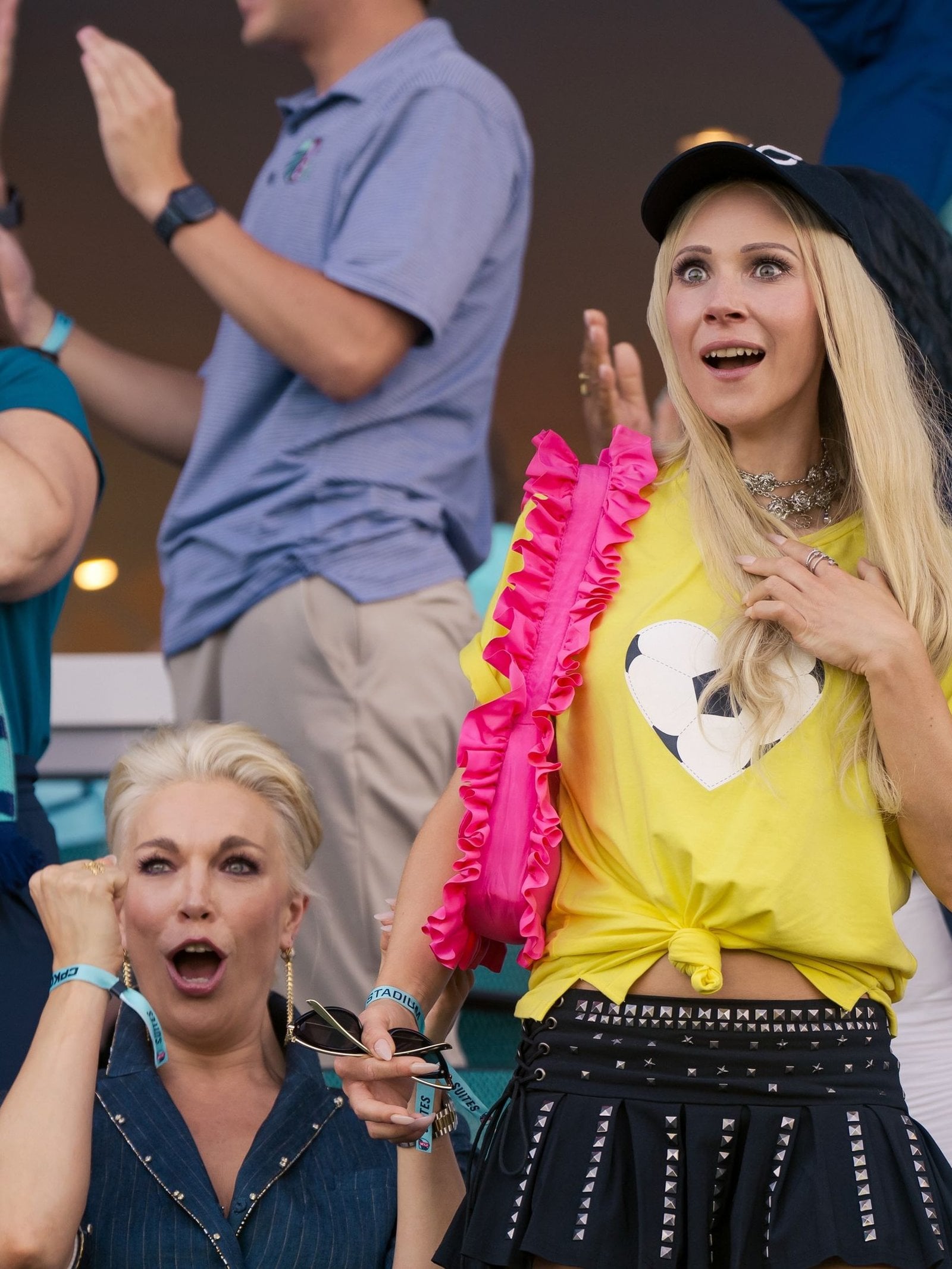 Hannah Waddingham and Juno Temple in "Ted Lasso" season 4.