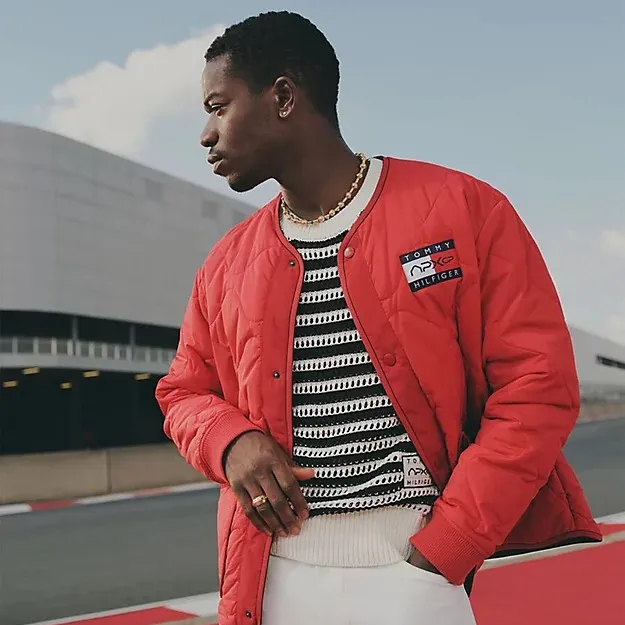 Tommy Hilfiger APXGP Collection Quilted Reversible Liner Jacket