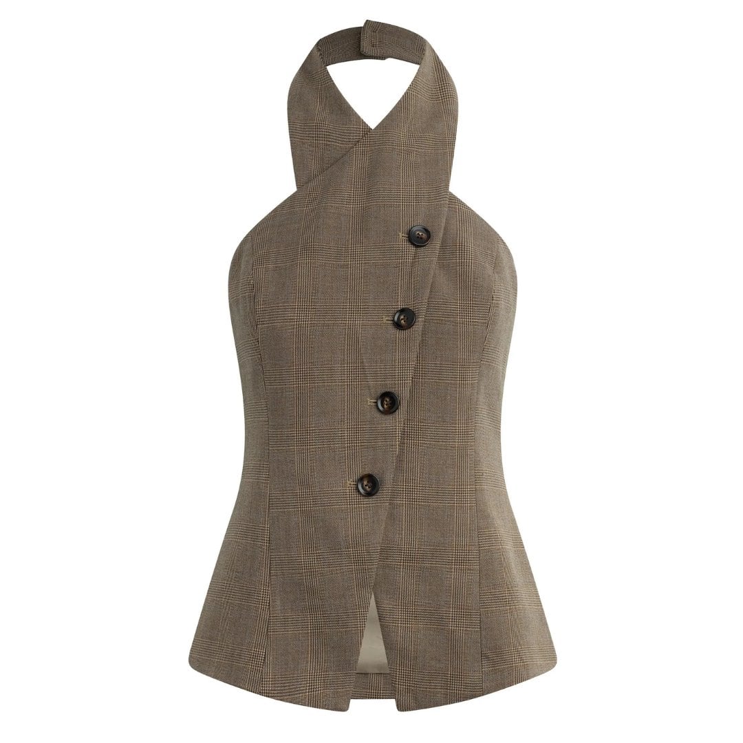 Favorite Daughter Crossover Halter Vest