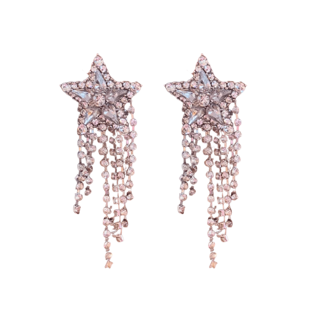 The Salted Hippie Boutique Shooting for the Stars Fringe Earrings