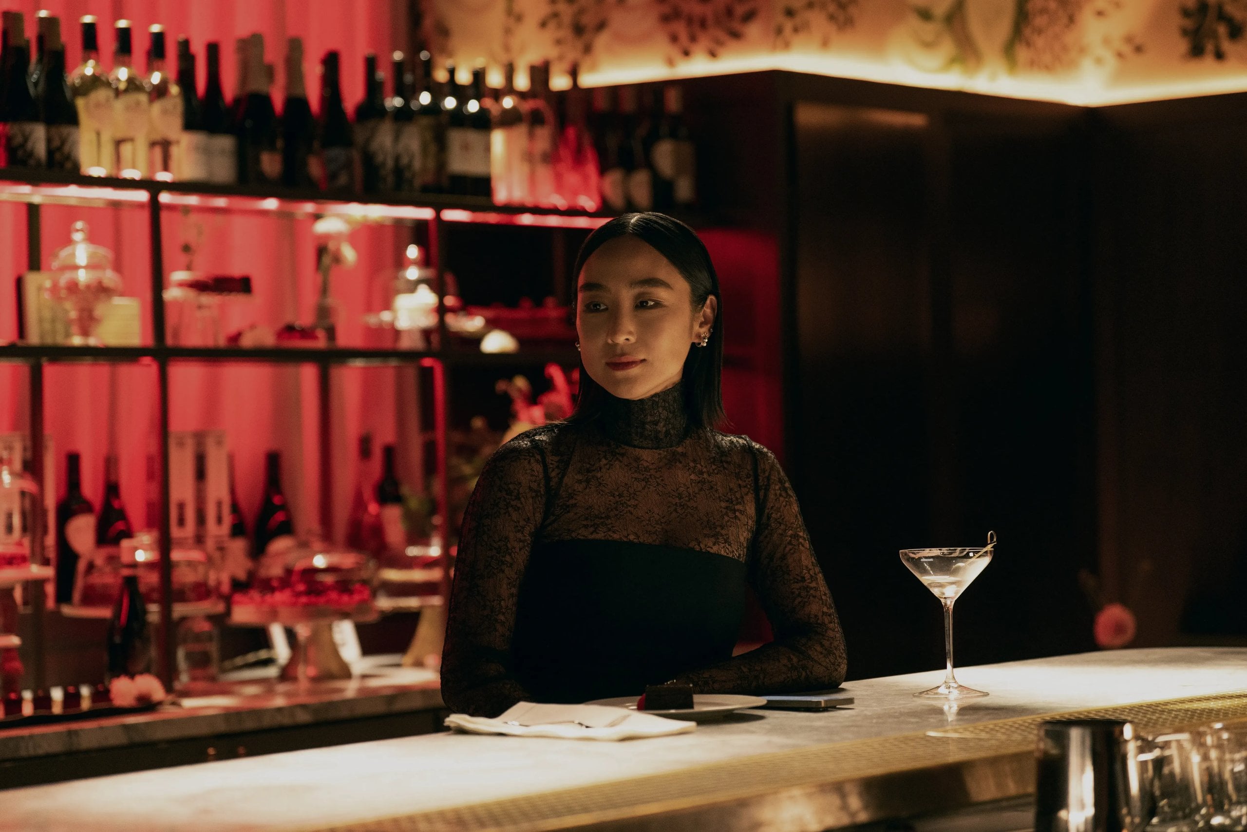 Greta Lee in season four of "The Morning Show".