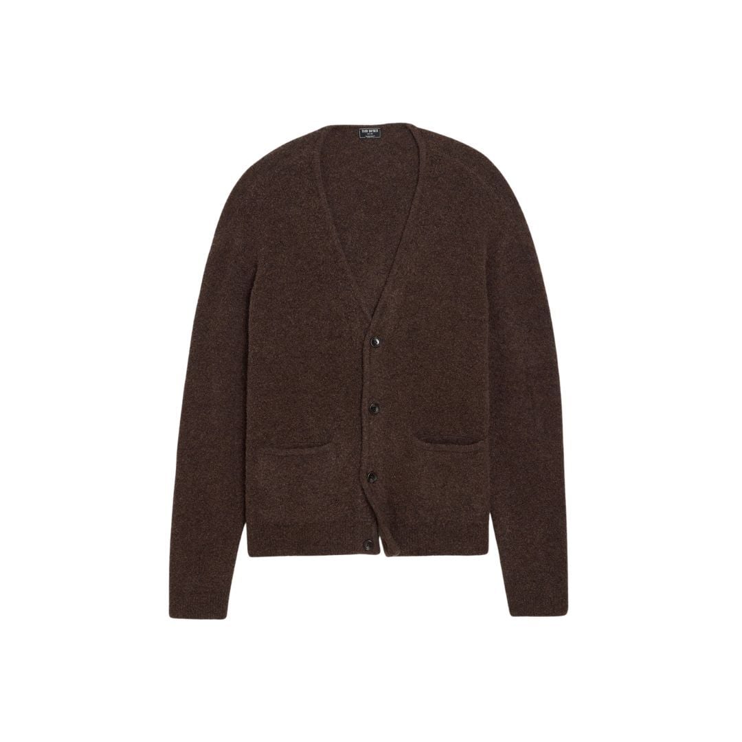 Todd Snyder Relaxed Boucle Cardigan