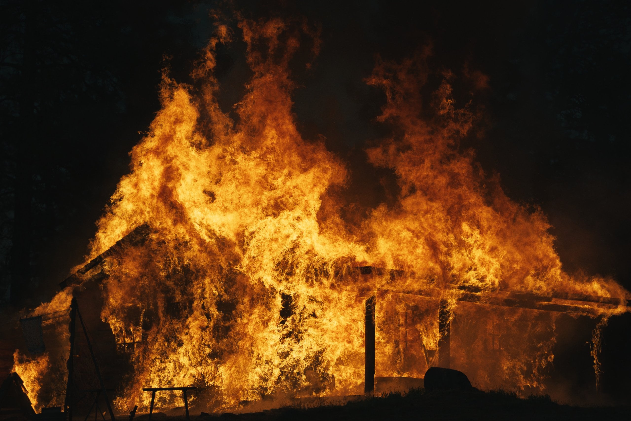 The fire in "Train Dreams" wasn't VFX—it really happened.