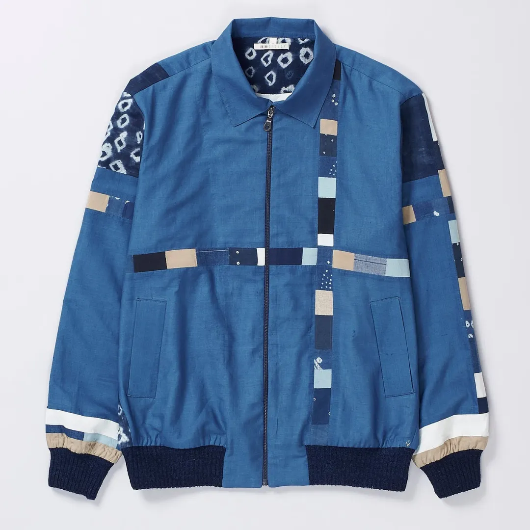 11:11 Indigo Patchwork Jacket