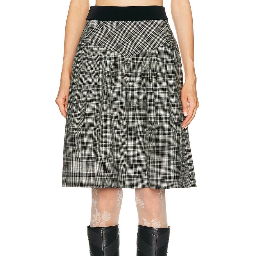 Valentino Check Bermuda Shorts