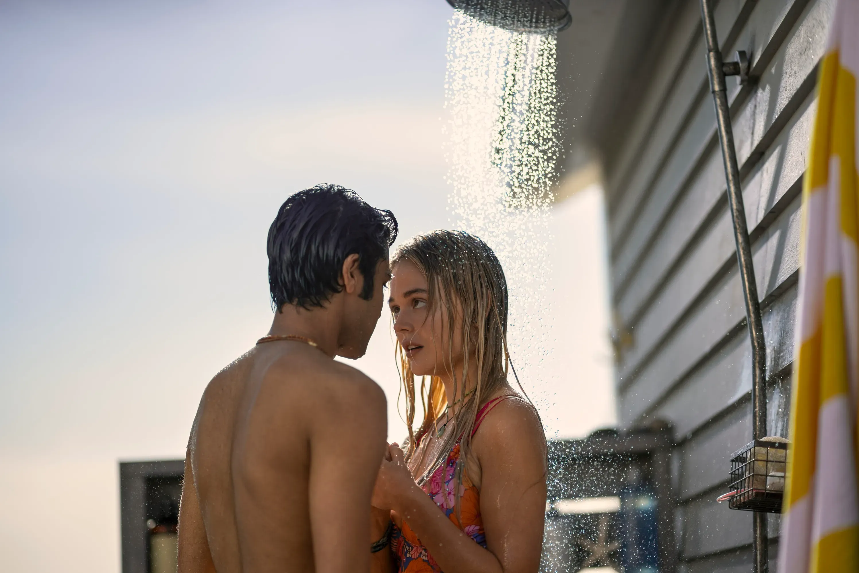 Shubham Maheshwari and Emily Alyn Lind in "We Were Liars."