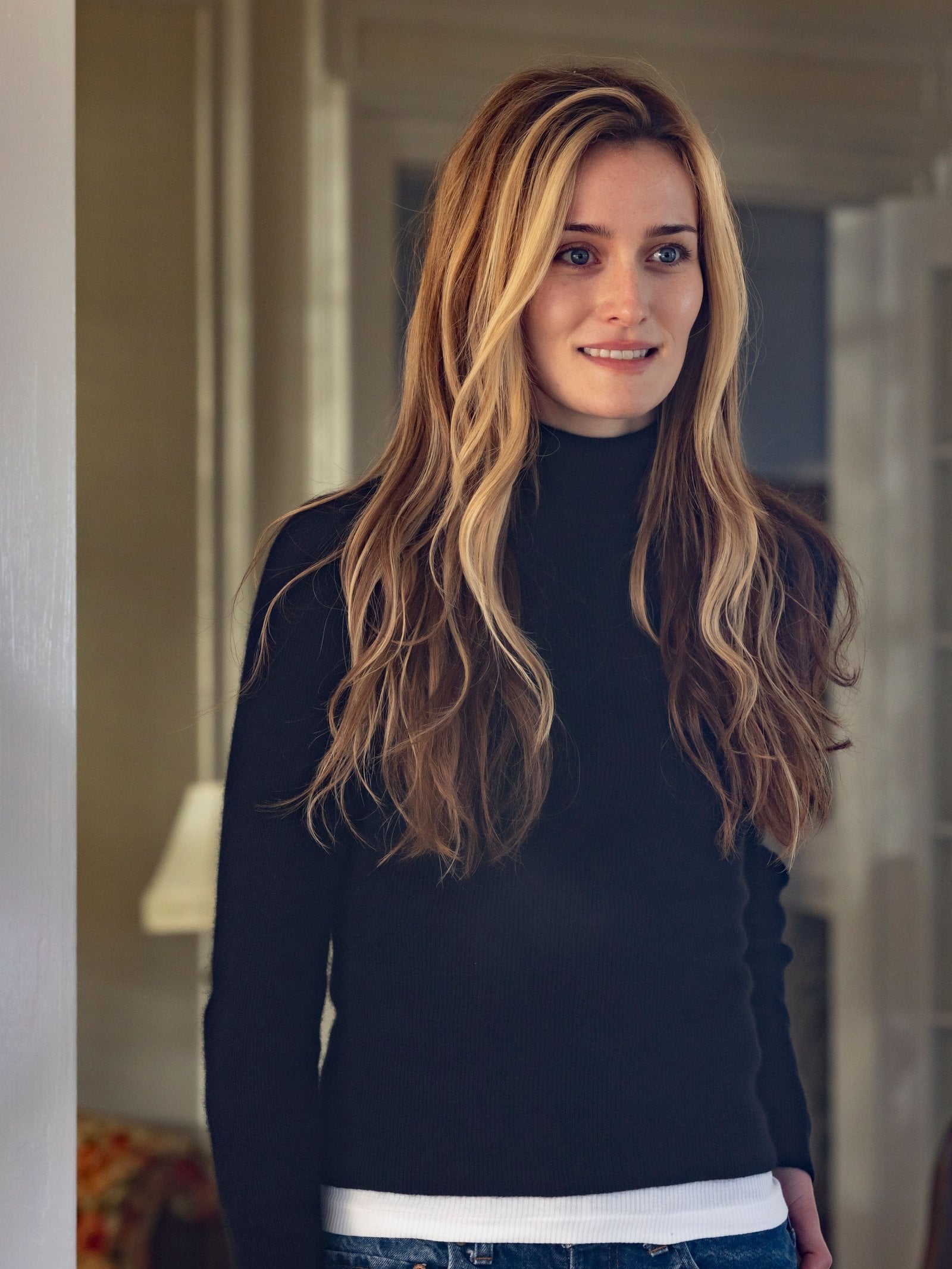 Sarah Pidgeon as Carolyn Bessette-Kennedy in "Love Story."