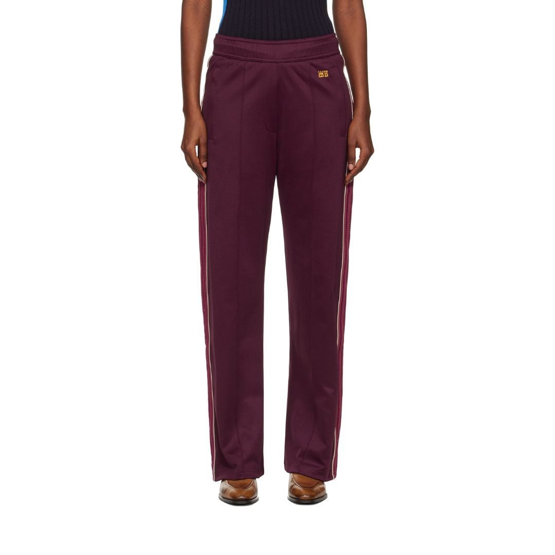 Wales Bonner Burgundy The Mantra Track Pants