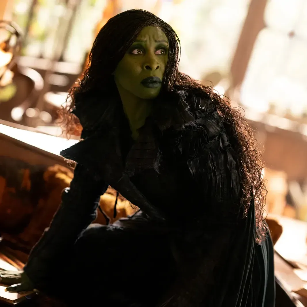 Cynthia Erivo as Elphaba in "Wicked: For Good."