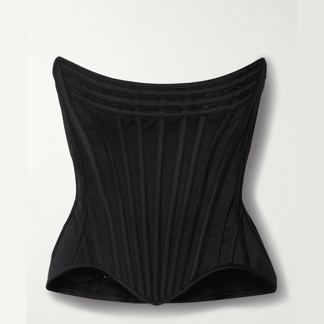 Wiederhoeft strapless bustier top