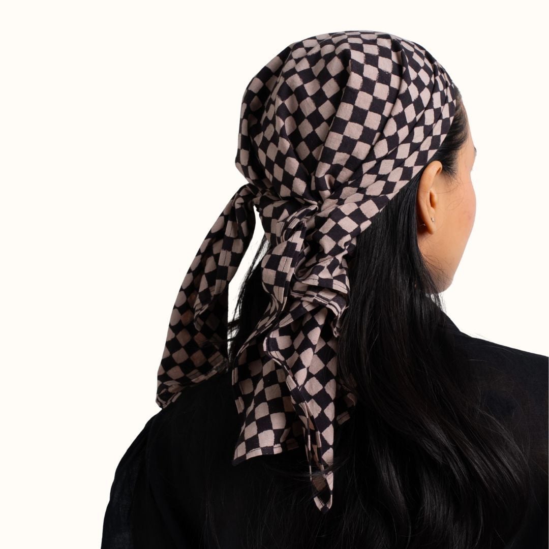 World of Crow Classic Checks Bandana