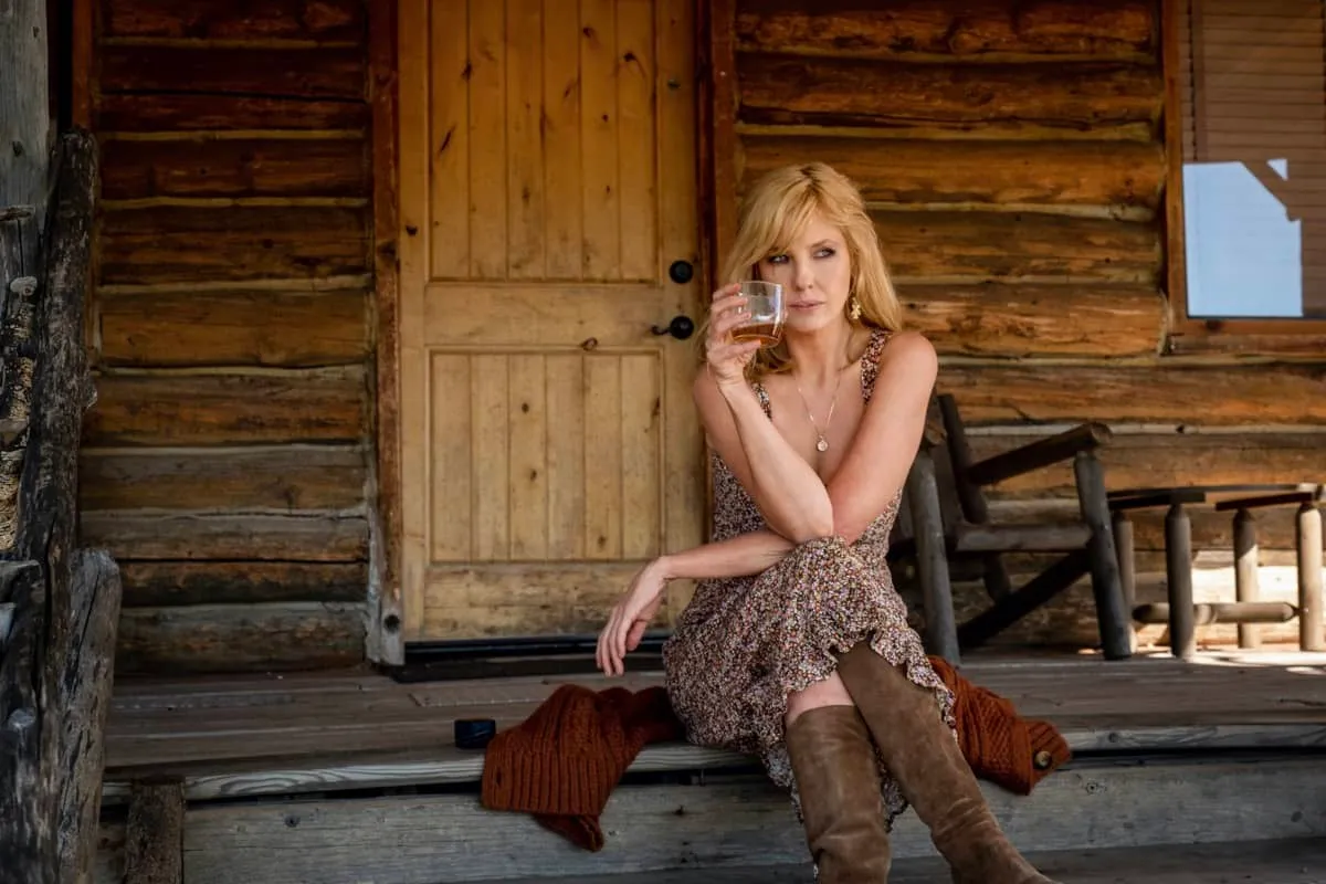 Kelly Reilly as Beth Dutton in "Yellowstone."