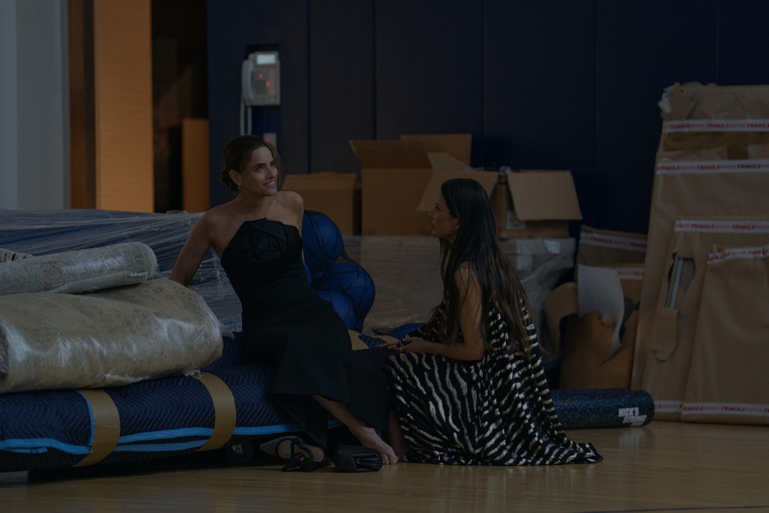 Amanda Peet and Olivia Munn in "Your Friends & Neighbors."