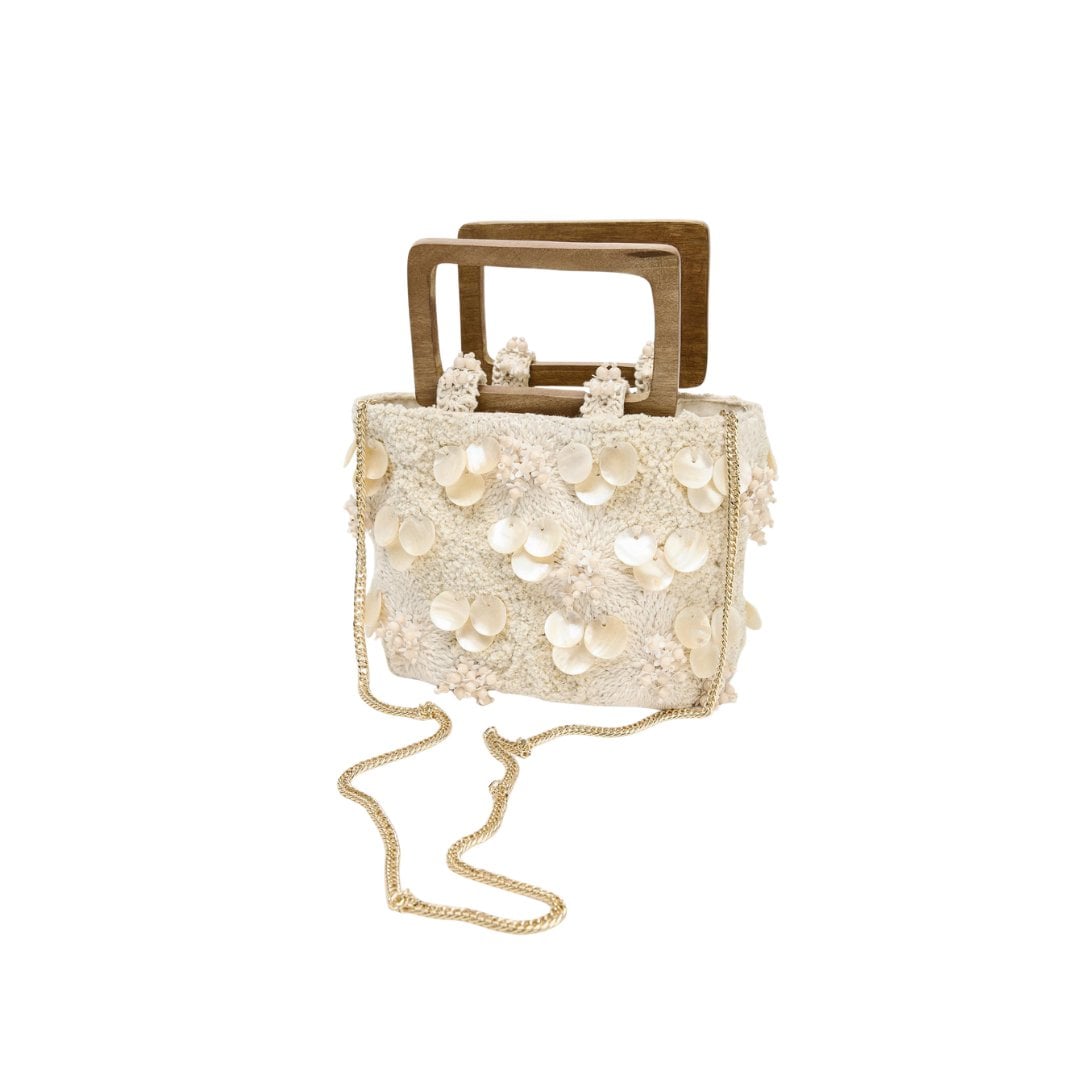 Zara Embroidered Mini Handbag
