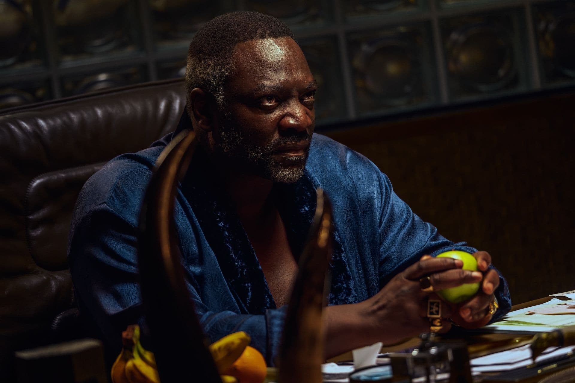 Adewale Akinnuoye-Agbaje in "Euphoria" season three.