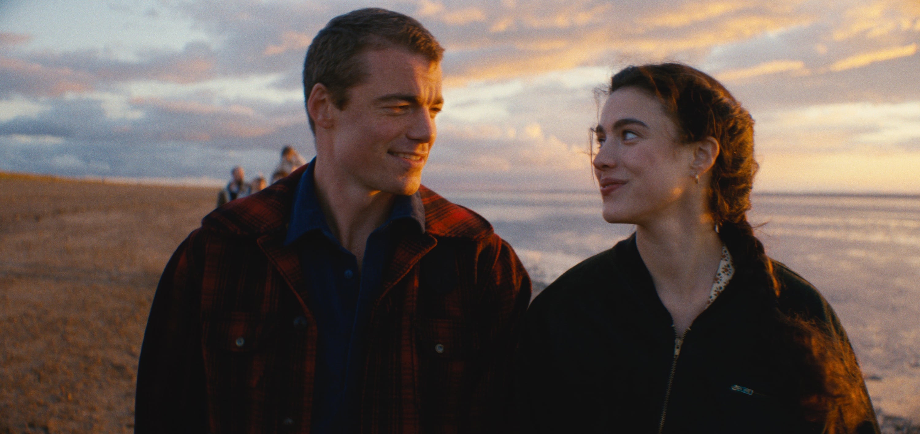 Gabriel Basso and Margaret Qualley in "Love of Your Life."