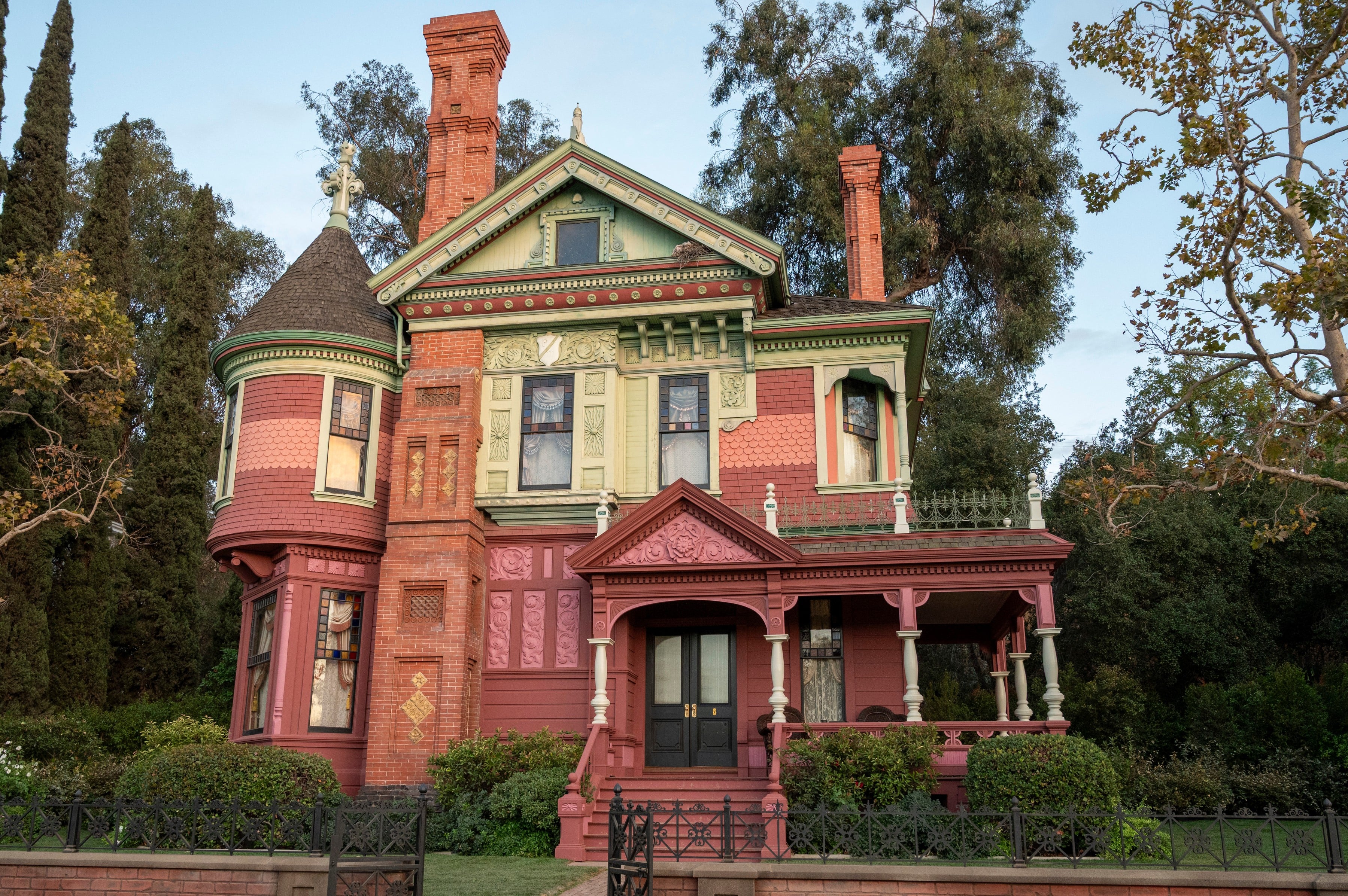 The exterior of the Borden house in “Monster: The Lizzie Borden Story”.