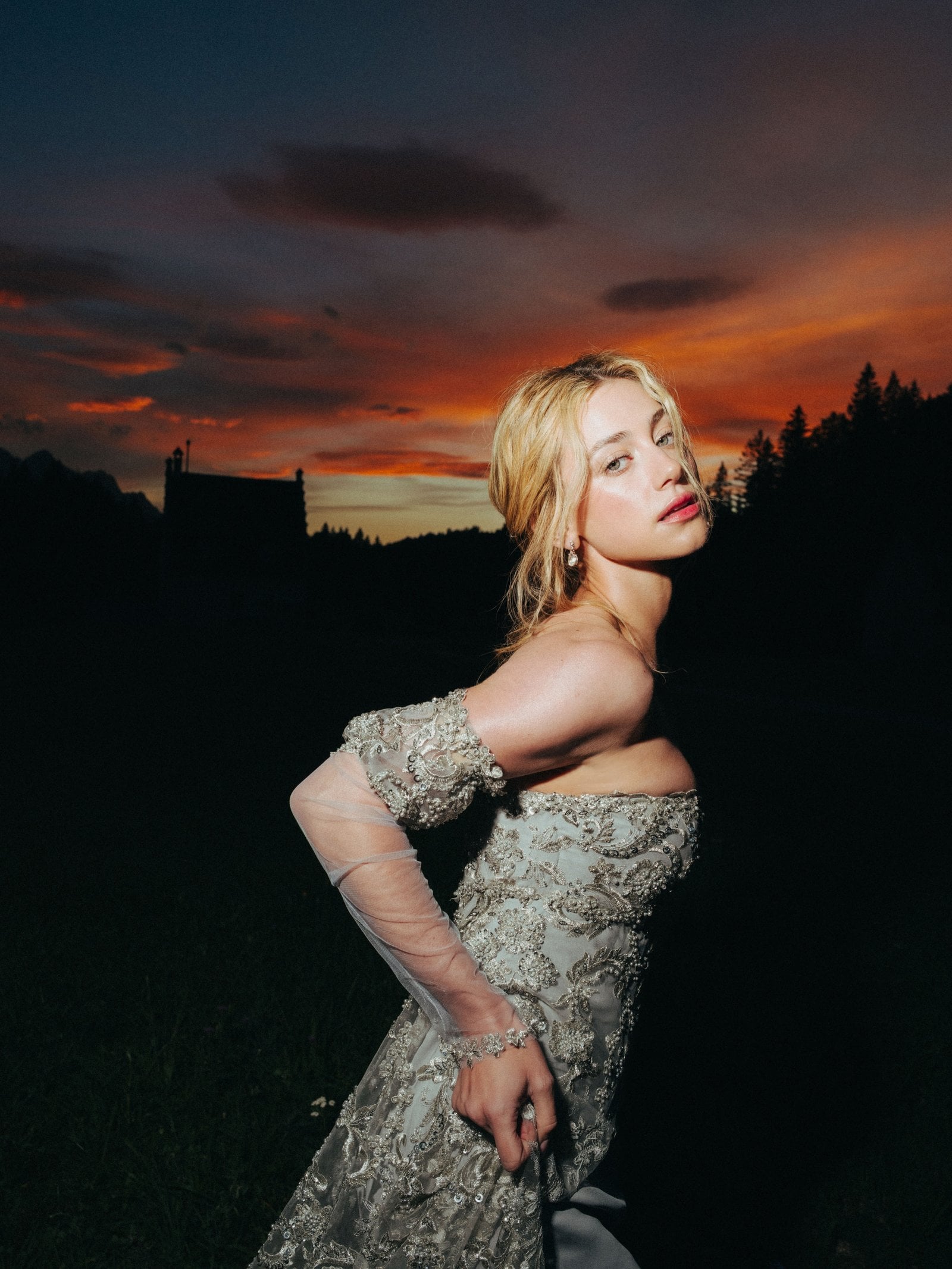 Lili Reinhart paying homage to "Ever After."