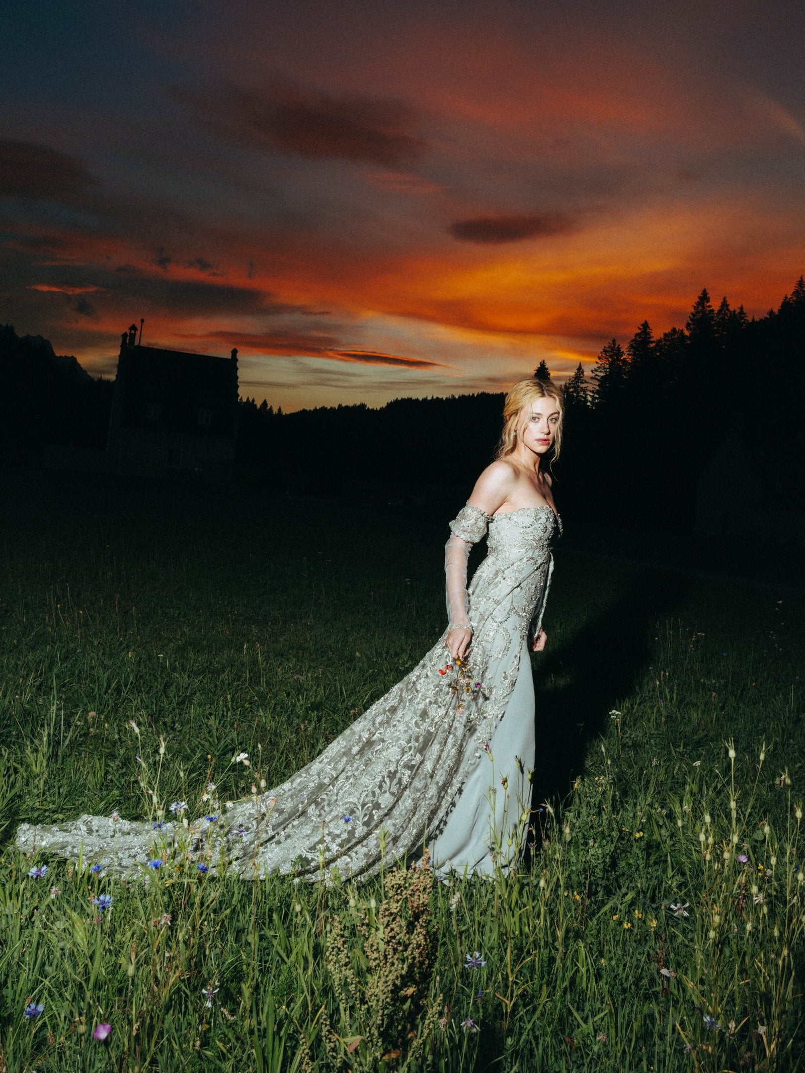 Lili Reinhart paying homage to "Ever After."