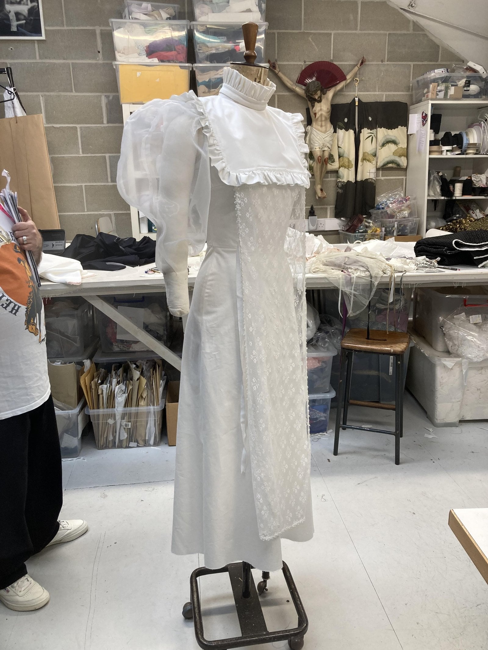 In '100 Nights of Hero,' Cherry's wardrobe is almost entirely white.