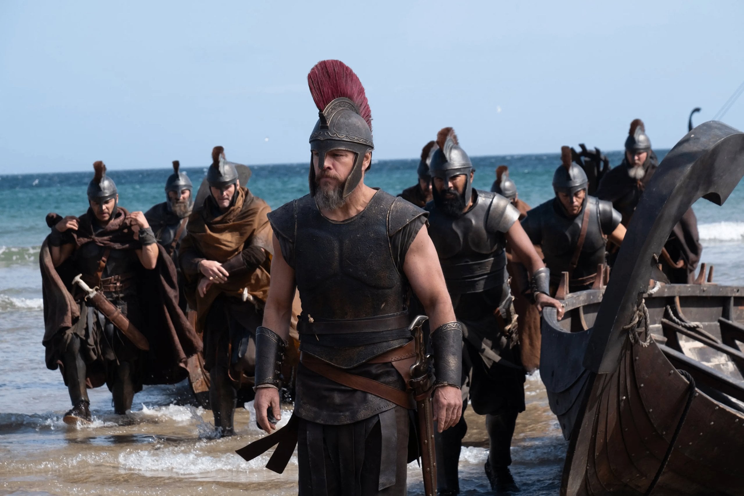 Matt Damon in "The Odyssey".