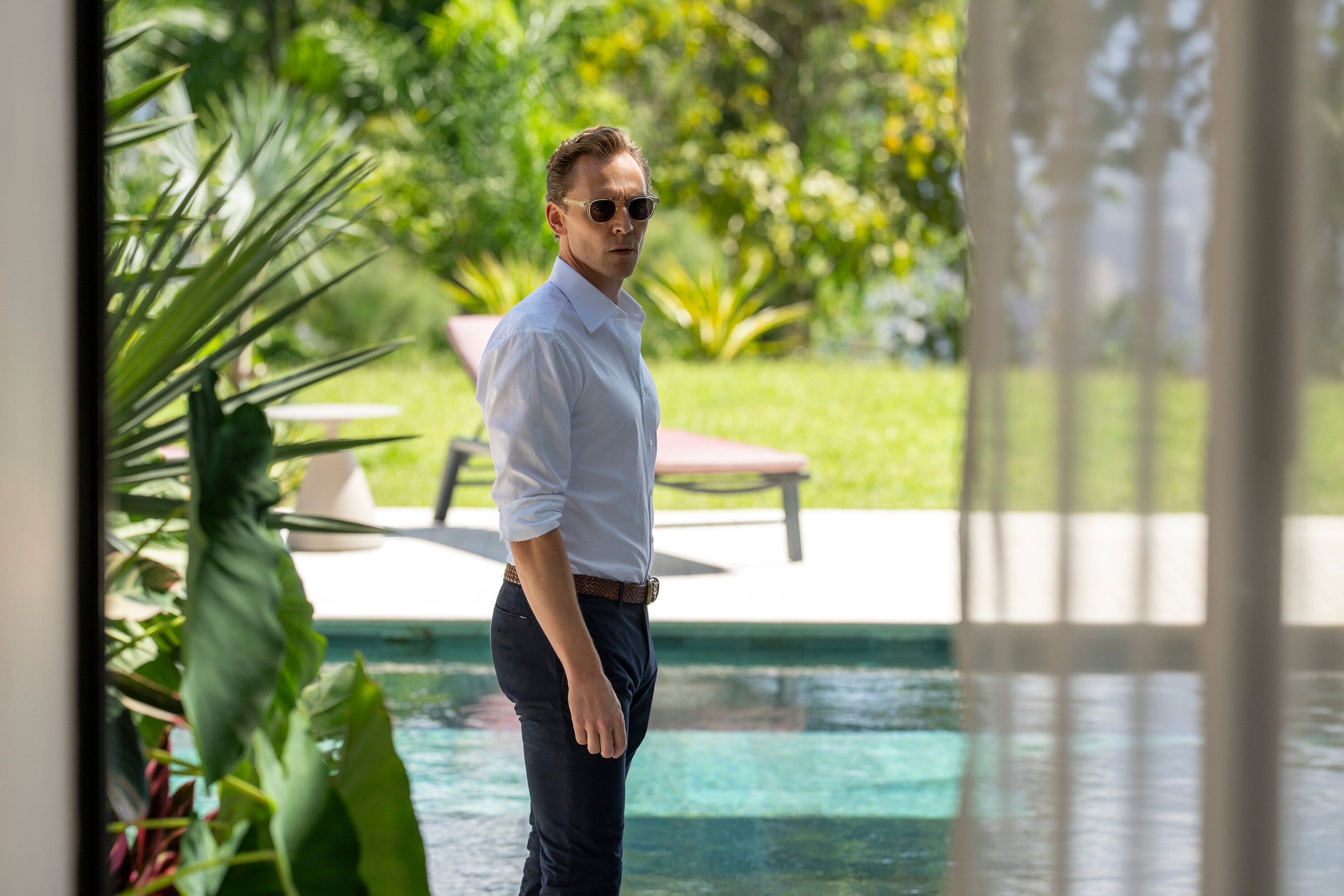 Tom Hiddleston in "The Night Manager" season two.
