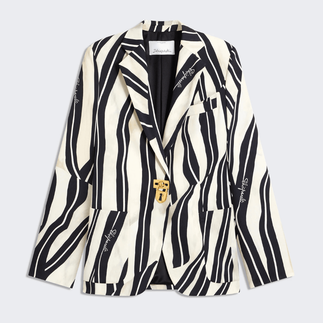 Schiaparelli PADLOCK BLAZER JACKET