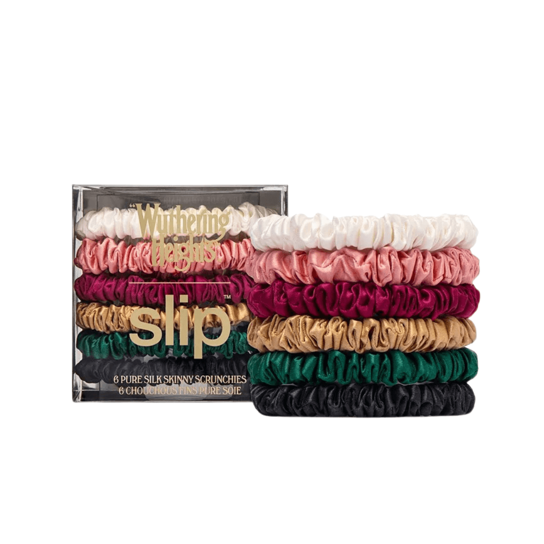 slip x "Wuthering Heights" Pure Silk Skinny Scrunchies