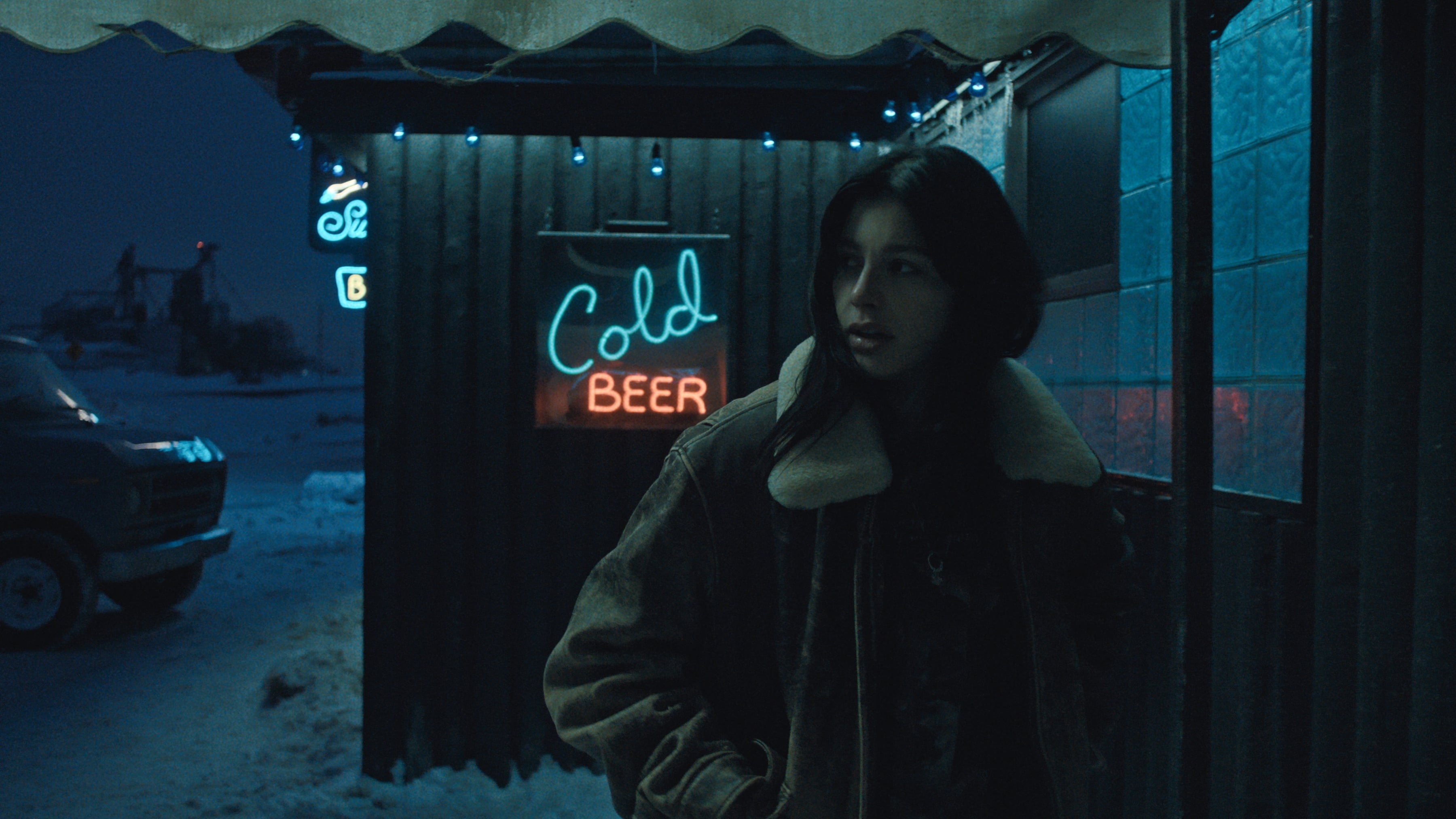 Camila Morrone in "Something Very Bad is Going to Happen."