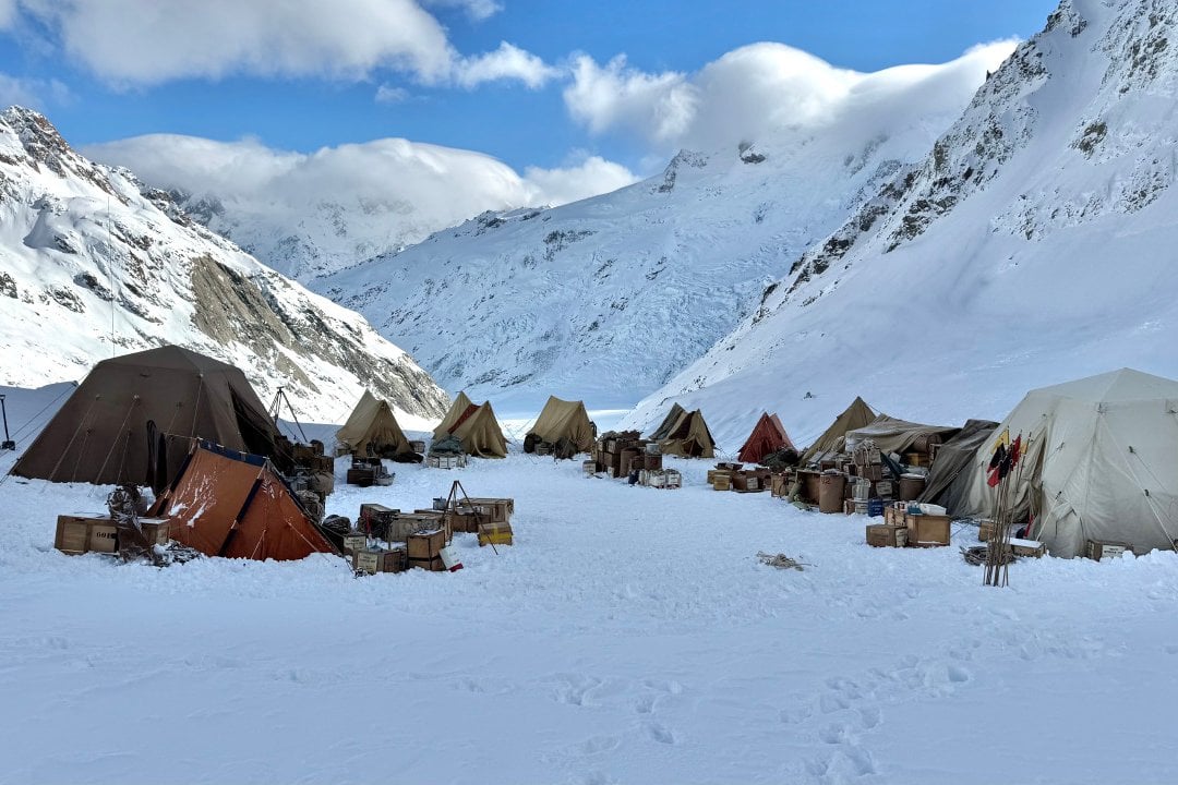 "Tenzing" base camp.